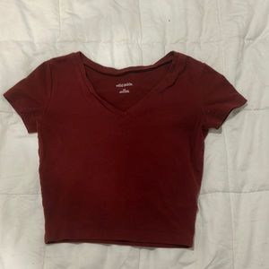 Selling a target red, crop top, size XS super cute!